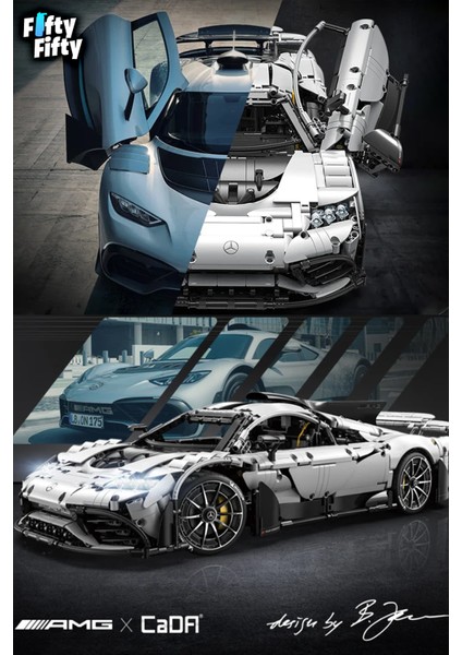 Cada Mercedes Amg One -C61503W (3295 Parça) Profesyonel Oyuncak Yapım Seti