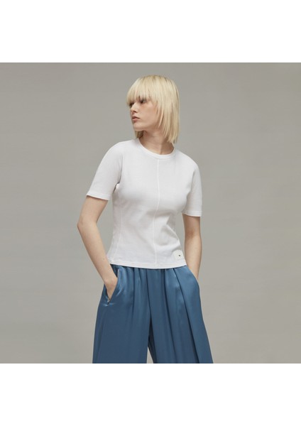 Y-3 HY1403 Y-3 Fitted Short Sleeve Tee