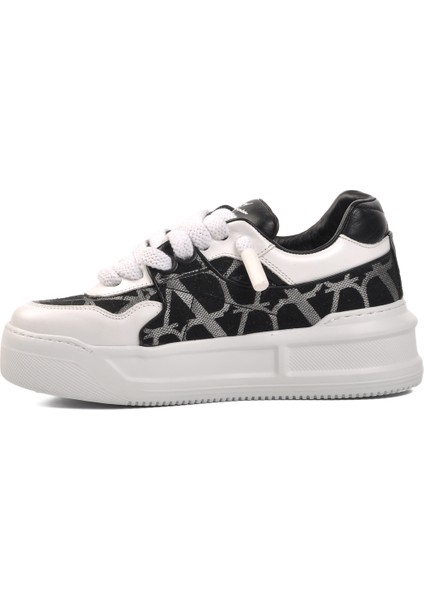 Siyah-Gri-Beyaz Sneaker