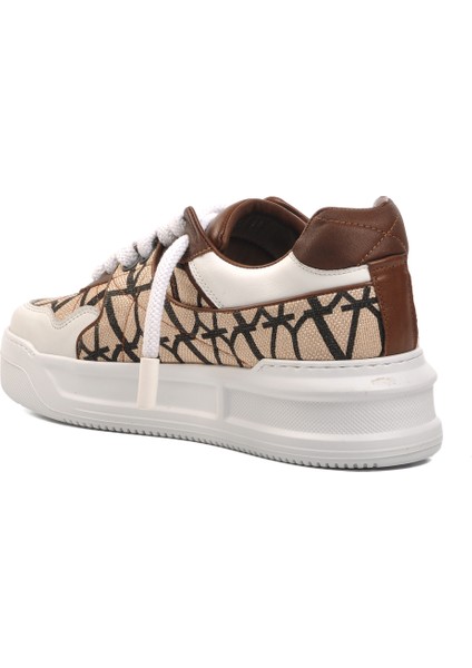 Kahve-Beyaz Erkek Sneaker fırsatları