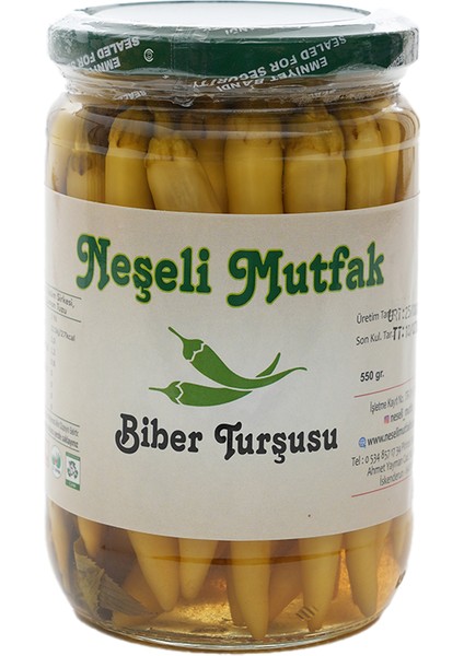 Biber Turşusu 500 Gr