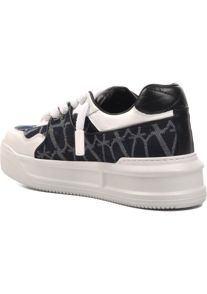 Lacivert-Beyaz Erkek Sneaker