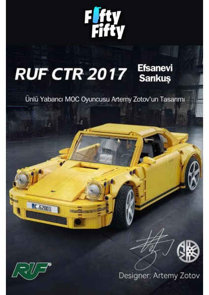 Cada Ruf Ctr 2017 -C62003W (1515 Parça) Profesyonel Oyuncak Yapım Seti