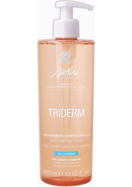 Triderm Body And Hair Wash 400 ml