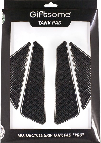 Universal Grippatch Kaydırmaz 6d Karbon Yan Tank Pad, Tank Grip (Sticker Değildir) GCS03