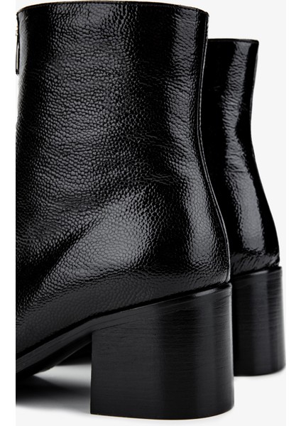 Kadın Deri Topuklu Bot 1081 552 Bn Bot SK24-25 Sıyah Lzrd indirimleri