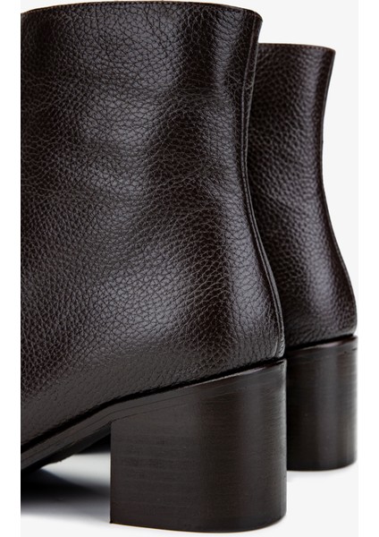 Kadın Deri Kahverengi Topuklu Bot 1081 552 Bn Bot SK24-25 Kahve Fltr indirimleri