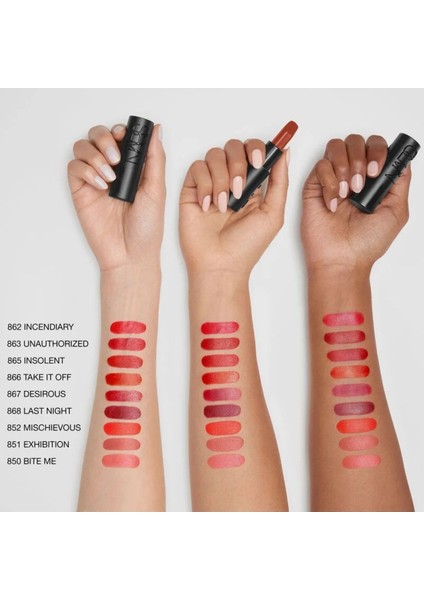 Explicit Lipstick -Hyalüronik Asitli Nemlendirici Uzun Süre Kalıcı Saten Bitişli Ruj 3,8g