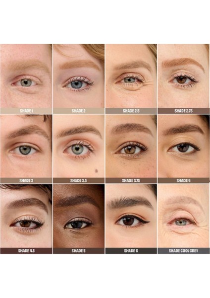 Pratik Kaş Makyajı Için Köşeli Suya Dayanıklı Kaş Kalemi fırsatları