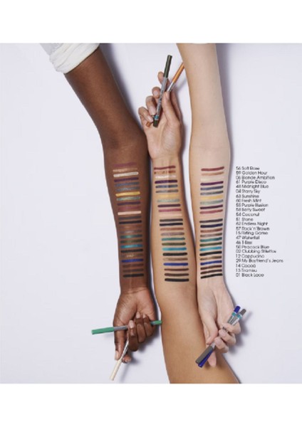 12H Colorful Contour Eye Pencil - Su Geçirmez Göz Kalemi fiyatları