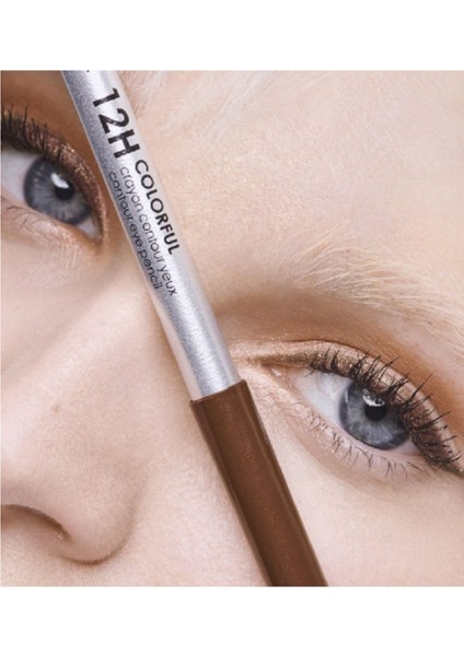 12H Colorful Contour Eye Pencil - Su Geçirmez Göz Kalemi modelleri