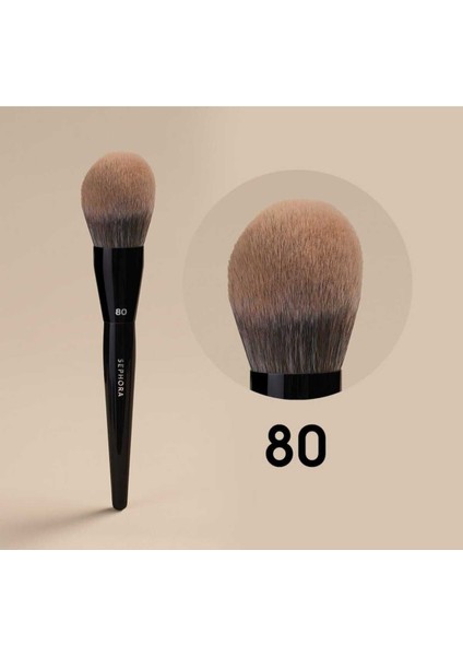 Pro Brush - Bronzlaştırıcı Fırçası #80