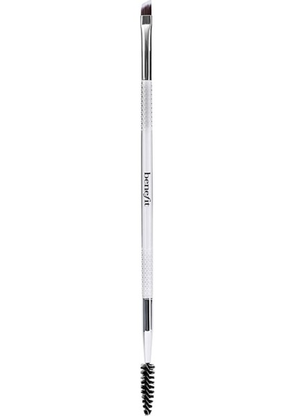 -Dual-Ended Angled Eyebrow Brush - Göz Farı Fırçası