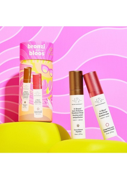 Bronzi And The Bloos™ - Bronzlaştırıcı Serum ve Gül Serumu Içeren Yüz Bakım Seti fiyatları