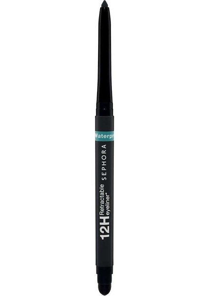 Waterproof 12H Retractable Eyeliner 01 Matte Black (0,30 gr)