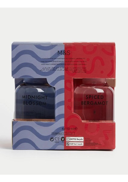 Marks&spencer 4'lü Hediye Kadın 4X110 ml Vücut Spreyi Seti modelleri