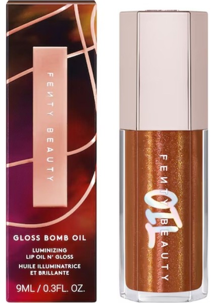 Gloss Bomb Oil - Dudak Yağı - Parlak ve Aydınlık Işıltı Shea Yağı, E Vitamini