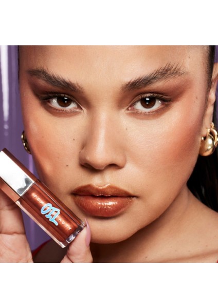 Gloss Bomb Oil - Dudak Yağı - Parlak ve Aydınlık Işıltı Shea Yağı, E Vitamini