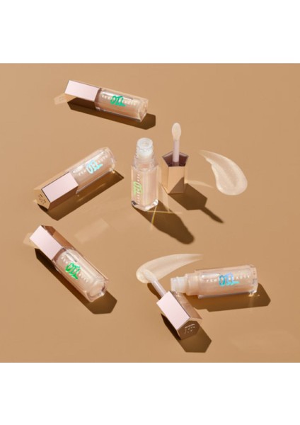 Gloss Bomb Oil - Dudak Yağı - Parlak ve Aydınlık Işıltı Shea Yağı, E Vitamini