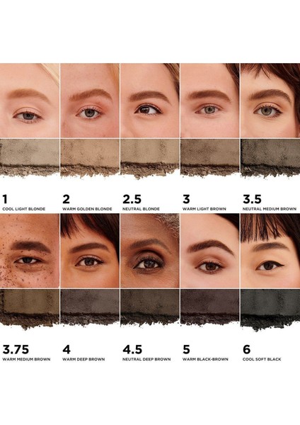 Pratik Kaş Makyajı Için Kaş Pudrası 01 Cool Light Blonde (1.9 G) fiyatları