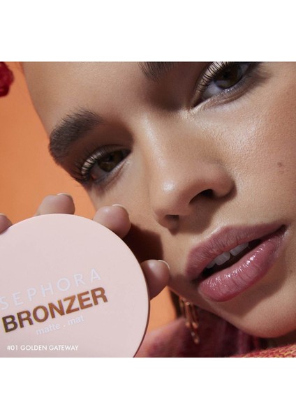 Bronzer Matte - Bronzlaştırıcı Pudra 01 Golden Gateway (8 gr)