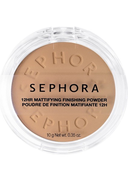 12 Hr Mattifying Finishing Powder - Kusursuz Matlık Sağlayan 12 Saat Matlaştırıcı Kompakt Pudra