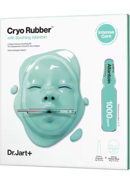 Cryo Rubber - Allantoinli Yatıştırıcı Yüz Maskesi - Carest Cosmetic