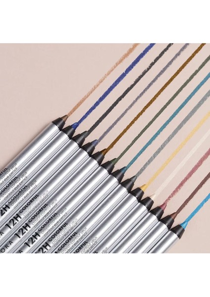 12H Colorful Contour Eye Pencil - Göz Kalemi modelleri
