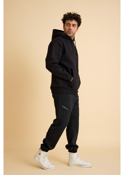 Vertex Erkek Jogger Eşofman Altı Siyah