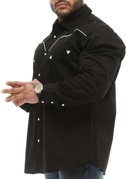 Oversize Spor Gömlek Big Sam 5012