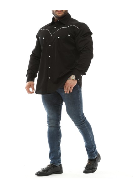 Oversize Spor Gömlek Big Sam 5012
