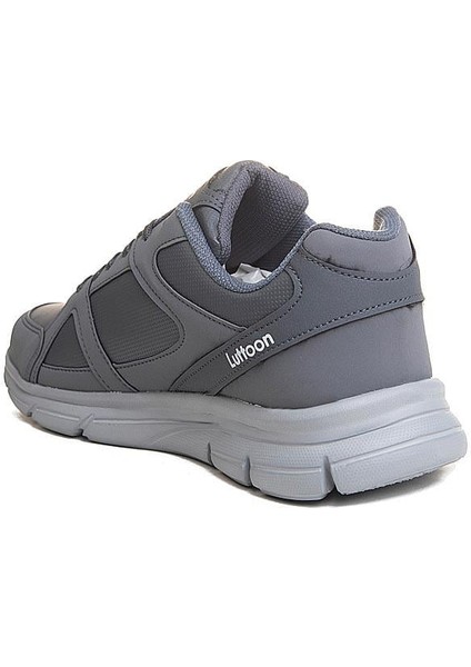 Büyük Numara 45-47 Füme Cilt Comfort Battal Sneaker