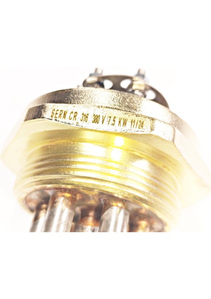 316CR 2 Inç 7,5kw 35CM Sern Trifaze Kafa Isıtıcı Rezistansı fırsatları