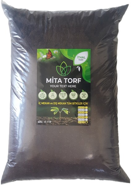 100 Litre Ithal Torf Toprak, Fide Tohum Torfu, Çiçek Toprağı, Steril Torf, Menekşe Toprağı, Köklendirme Torfu