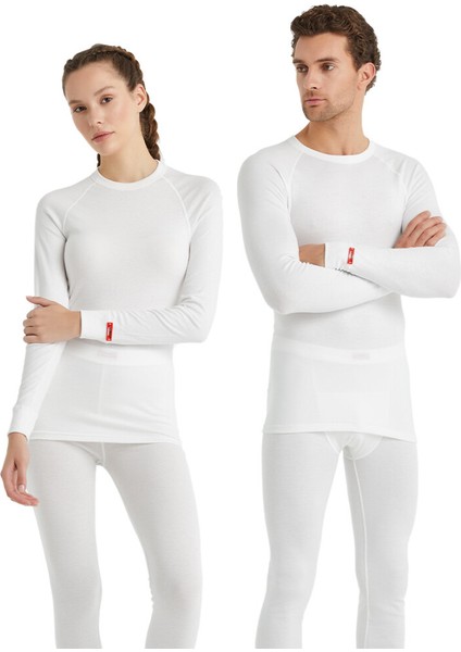 Unisex Termal Tişört 2. Seviye 9259 - Beyaz