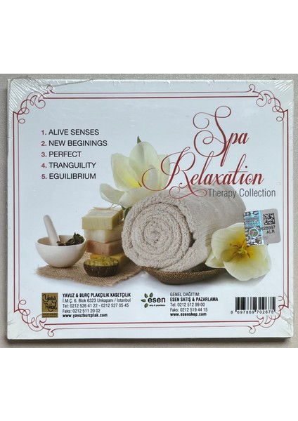 Spa Relaxation Therapy Collection CD