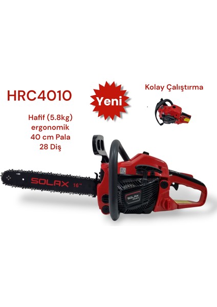 HRC4010 Motorlu Testere 2.1 Hp 40 cc