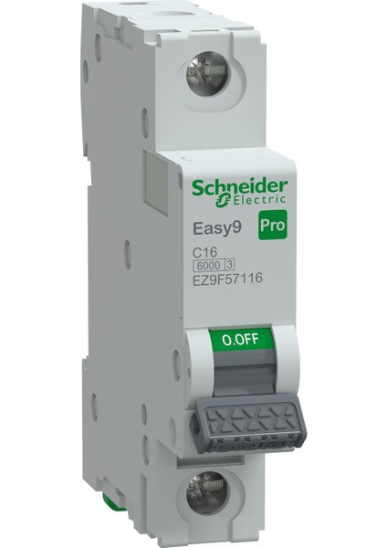 ,pro 1 Faz 16A 6 Ka C Tipi Sigorta EZ9F57116