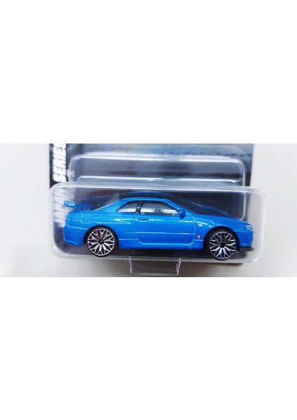 Nissan Skyline Gt-R (BNR34) Bayside Blue - Japan Serıes 2025 Model Araba fırsatları