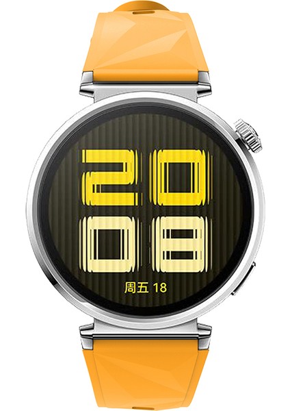 Huawei Watch GT 6/5/4 41mm -GT 5 Pro 42mm Kordon Prizma Fluoroelastomer Strap Kauçuk Kayış 129 indirimleri