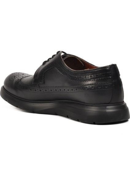 Deri Siyah Erkek Günlük Ayakkabı fırsatları