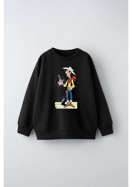 Retkit Baskılı Çocuk Sweatshirt