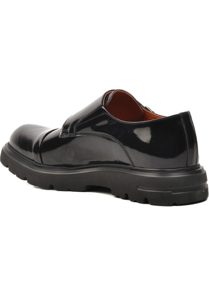 Deri Siyah Rugan Erkek Günlük Ayakkabı fırsatları