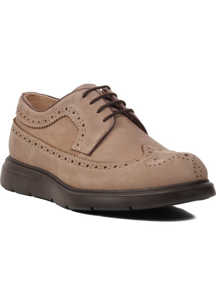 Deri Vizon Nubuk Erkek Günlük Ayakkabı
