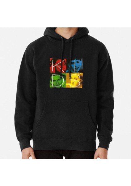 Unisex Kids Hockey Baskılı Sweatshirt