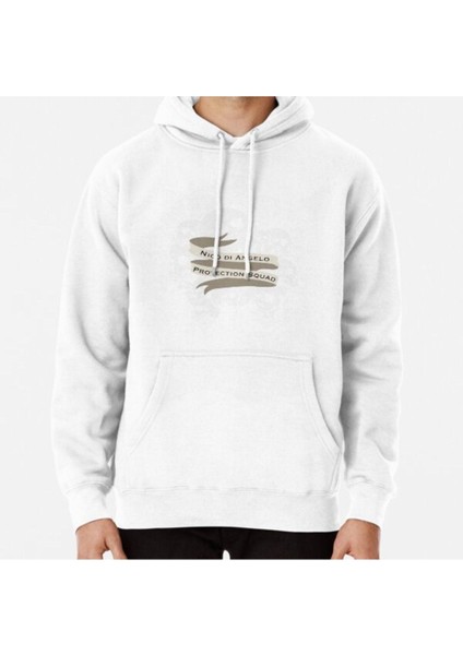 Nico Di Angelo Protection Squad Baskılı Sweatshirt