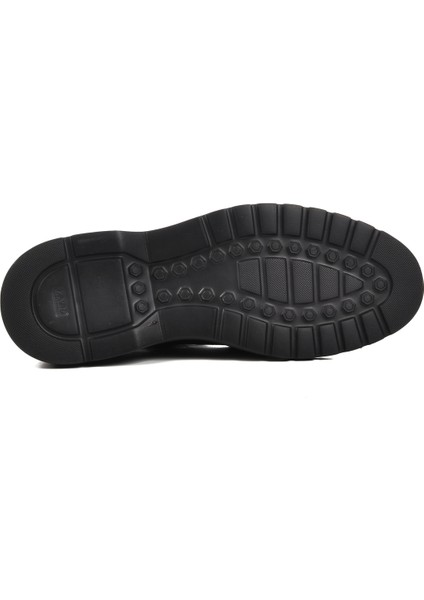 Siyah Kroko Erkek Klasik Ayakkabı