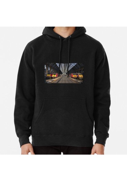 Kings Cross Symetry Baskılı Sweatshirt