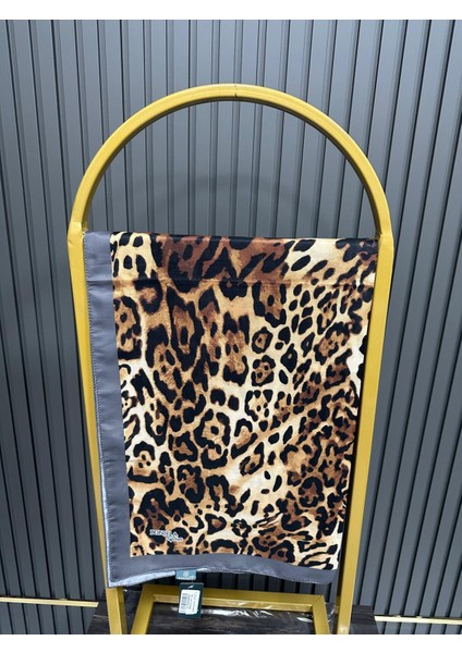 Soft Pamuklu Şal Leopar Desen LBS1006