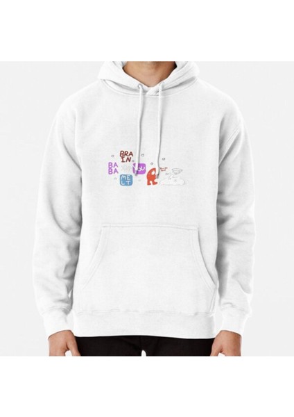 Baba Is You, Brain Is Melt Baskılı Sweatshirt
